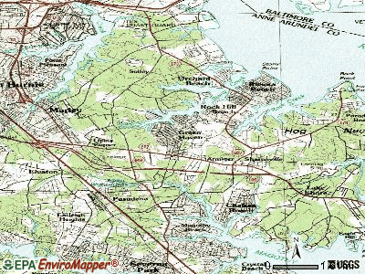 Green Haven topographic map