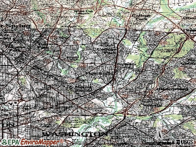 Hyattsville topographic map