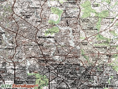Kemp Mill topographic map