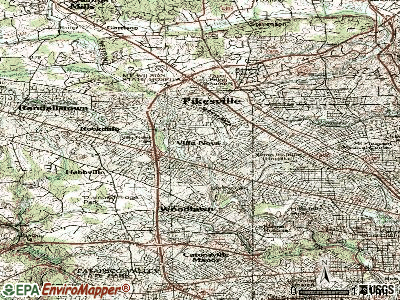 Lochearn topographic map
