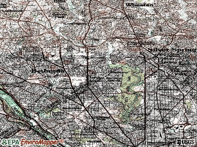 Martin's Additions topographic map