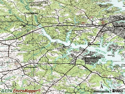 Riva topographic map