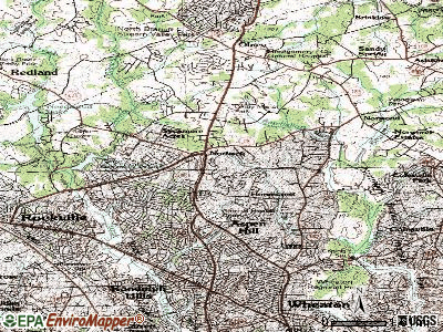 Rossmoor topographic map