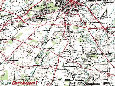 St. James topographic map