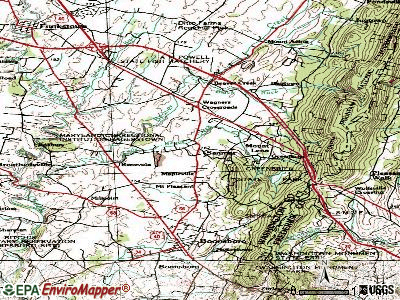 San Mar topographic map