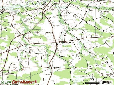Sudlersville topographic map
