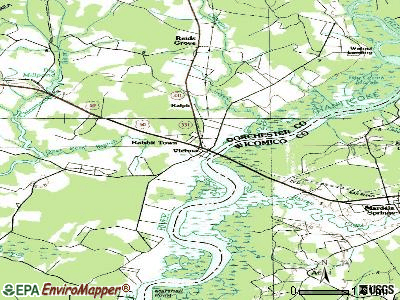 Vienna topographic map