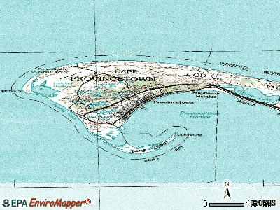Provincetown topographic map