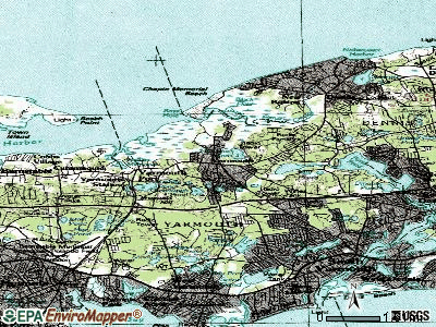 Yarmouth topographic map