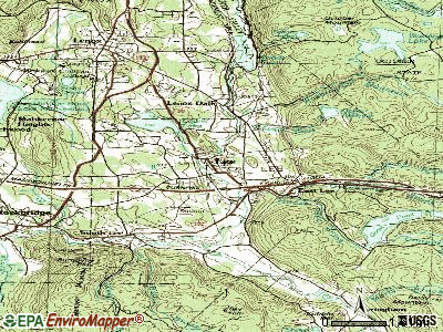 Monterey topographic map