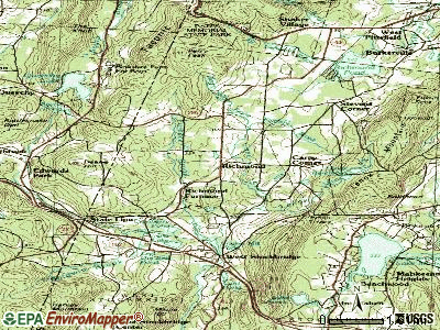 Richmond topographic map