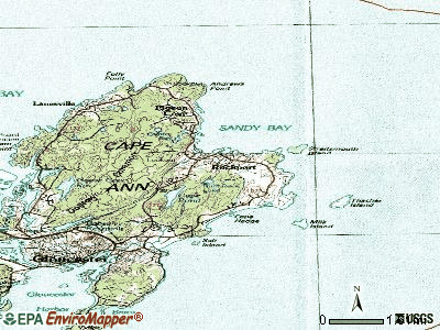 Rockport, Massachusetts (MA 01966) profile: population, maps, real ... Rockport topographic map