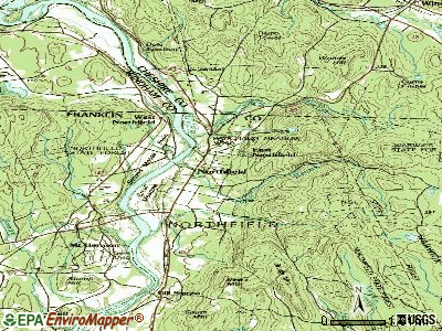 Northfield topographic map
