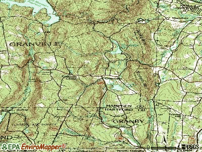 Granville topographic map