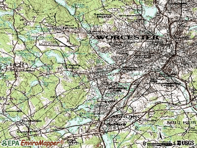 Ludlow topographic map