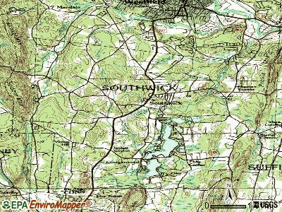 Southwick topographic map