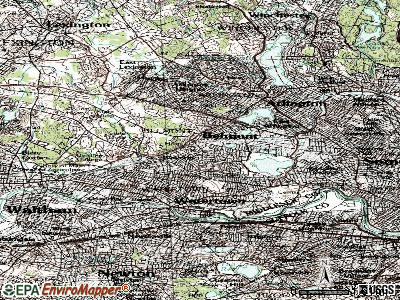 Belmont topographic map