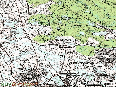 North Reading topographic map
