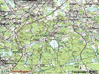 Randolph topographic map