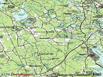 Rochester topographic map