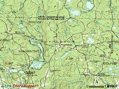 Royalston topographic map