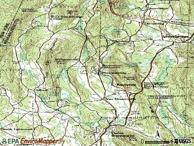 Housatonic topographic map