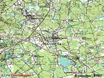 Marshfield Hills topographic map