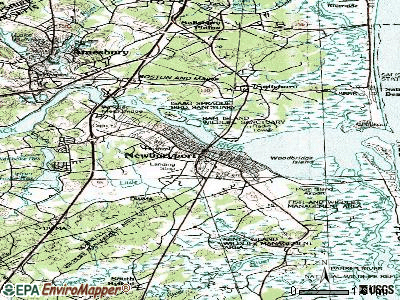 Newburyport topographic map