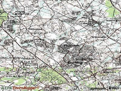 Pinehurst topographic map