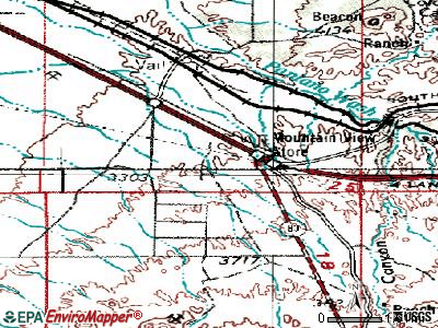 Tumacacori-Carmen topographic map