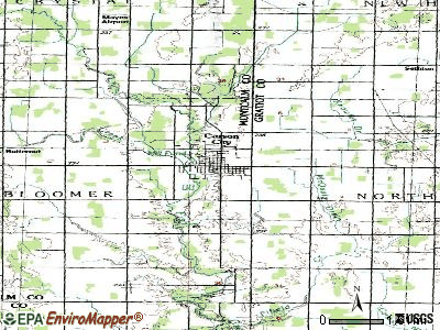 Carson City topographic map