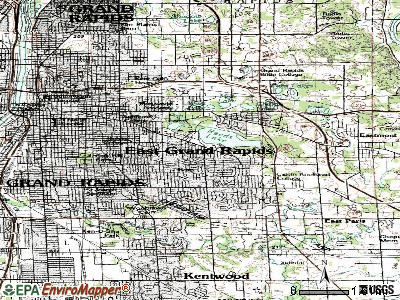 East Grand Rapids Michigan Mi 49506 Profile Population Maps