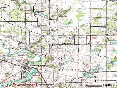 Eau Claire topographic map