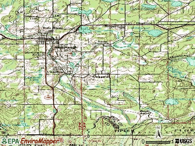 Gaastra topographic map