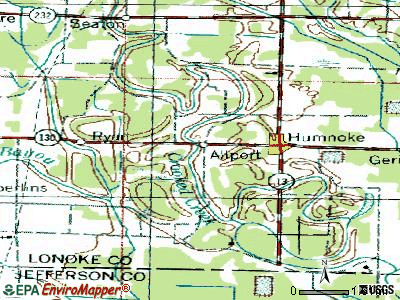 Allport topographic map