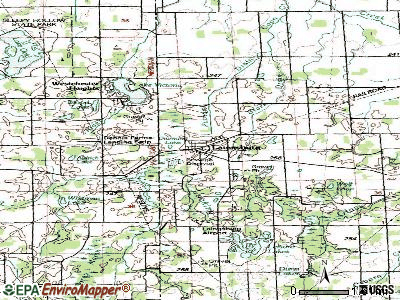 Laingsburg topographic map