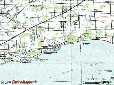 Newaygo topographic map