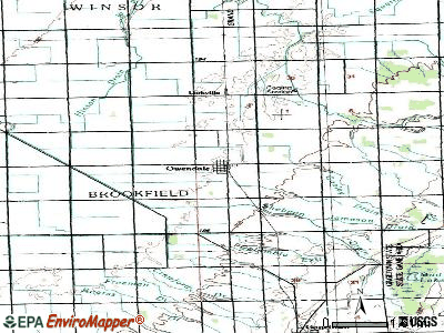 Owendale topographic map