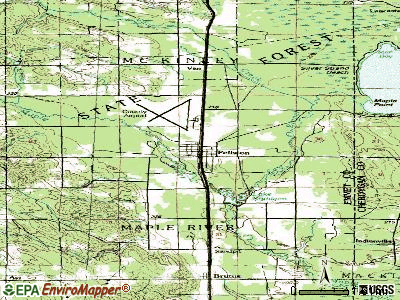 Petersburg topographic map
