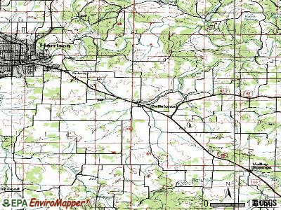 Bellefonte topographic map