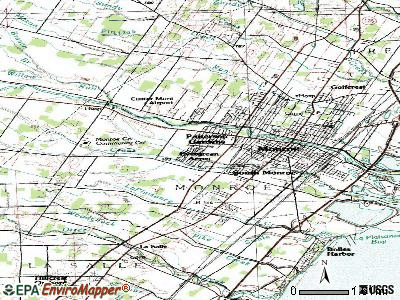 West Monroe topographic map
