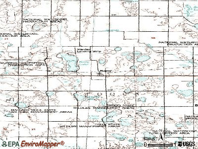 Barry topographic map