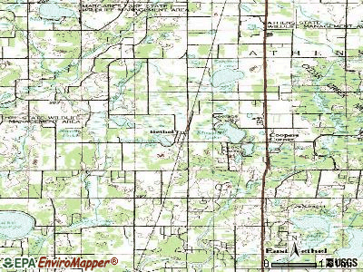 Bethel topographic map