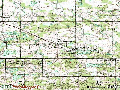 Circle Pines topographic map