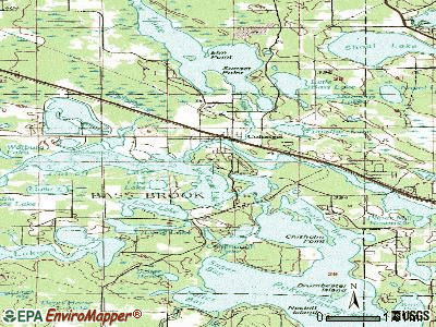 Cohasset topographic map