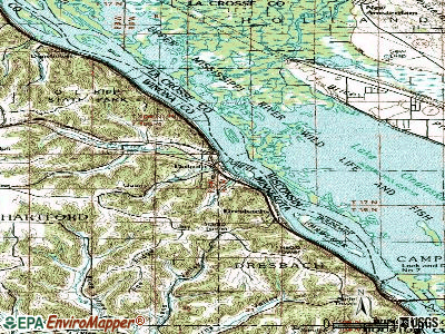 Dakota topographic map