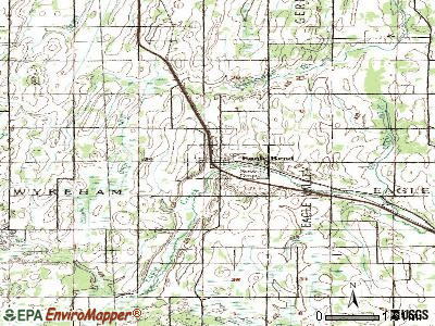 Eagle Bend topographic map