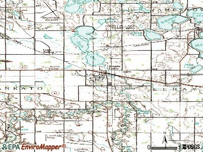 Eagle Lake topographic map