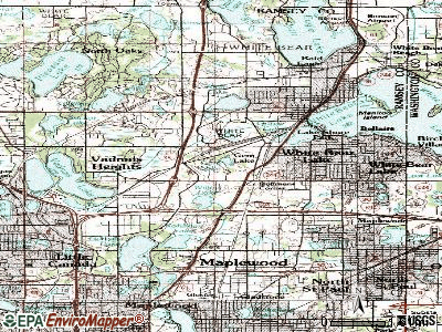 Gem Lake topographic map