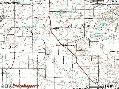 Greenwald topographic map